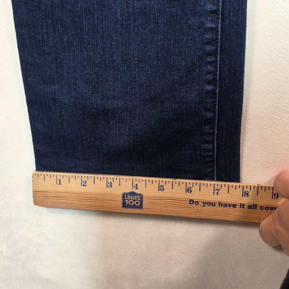 Guess Low Rise Straight Jeans Women's 31 Dark Wash Y2K Stretch Denim - Picture 9 of 16